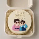 Father and Son cake Toy topper