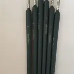 6 pcs Luxury Fine Tip Cake Decorating Detail Paint Brushes set