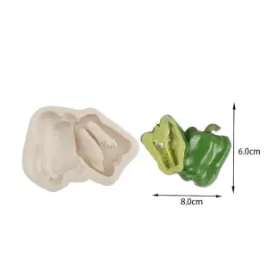 Capsicum Silicone Mould for Fondant, Chocolate & Cake Decoration