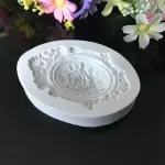 European Retro Rose Photo Frame Silicone Mould for Fondant, Chocolate & DIY Crafts