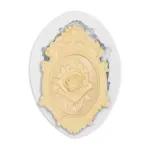 European Retro Rose Photo Frame Silicone Mould for Fondant, Chocolate & DIY Crafts
