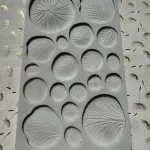 Lotus Leaf & Fungi Mushroom Silicone Mould for Fondant, Chocolate, Candle, Soap & Resin Crafts