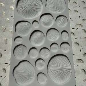 Lotus Leaf & Fungi Mushroom Silicone Mould for Fondant, Chocolate, Candle, Soap & Resin Crafts