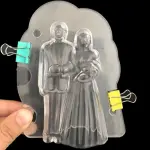 3D Wedding Couple Polycarbonate Chocolate Mould