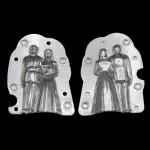 3D Wedding Couple Polycarbonate Chocolate Mould