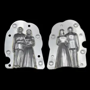 3D Wedding Couple Polycarbonate Chocolate Mould