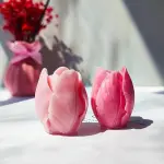 3D Tulip Flower Candle Silicone Mould
