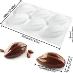 3D Cocoa Fruit Silicone Mould for Mousse Cake & French Pastry