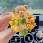 Teddy Bear Holding Flower Silicone Fondant Mould