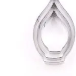Stainless Steel Calla Lily Flower Cutter Set for Fondant & Gumpaste - 3 Pcs