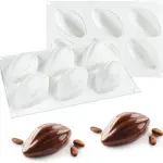 3D Cocoa Fruit Silicone Mould for Mousse Cake & French Pastry