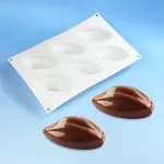3D Cocoa Fruit Silicone Mould for Mousse Cake & French Pastry