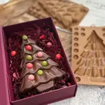Large Christmas Tree silicone mould for chocolate resins etc
