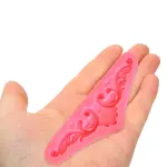 3D Vintage Baroque Crown Style Silicone Mould For Cake Border Decoration,Diy Jewelry And Crafts Making