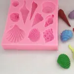 Sea shells Candy Silicone Chocolate Mould
