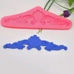 3D Vintage Baroque Crown Style Silicone Mould For Cake Border Decoration,Diy Jewelry And Crafts Making