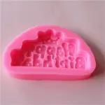 Happy Birthday Crown & Candle Shaped Silicone Mould