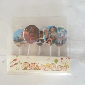 Disney Princess Theme Cake Candle