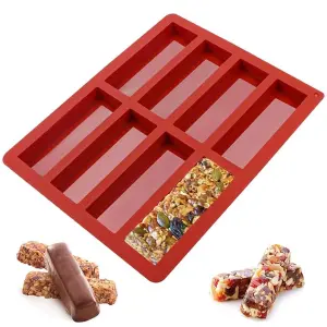 8 cavity rectangle shape silicone mould