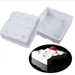 3D origami Rock shape Entremet Silicone mould