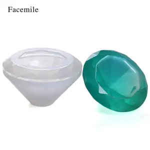 diamond shape resin silicone mould (small)