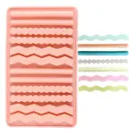 Long Zig zag stick silicone mould