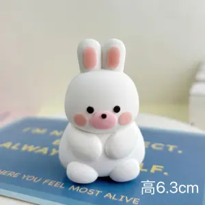 Cute White Bunny Cake Toys