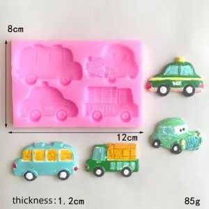 Woodland animal silicone mould