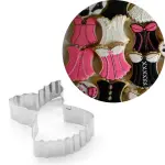 9 pcs Lady Dress Skirt cookie cutter set