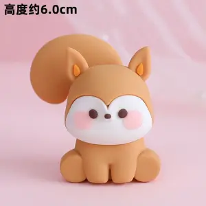 3D Cute Woodland Squirrel Cake Toys
