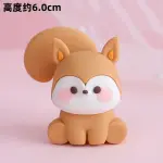 3D Cute Woodland Squirrel Cake Toys