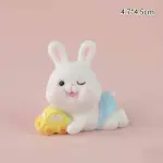 Cute Bunny with Car Cake Toys