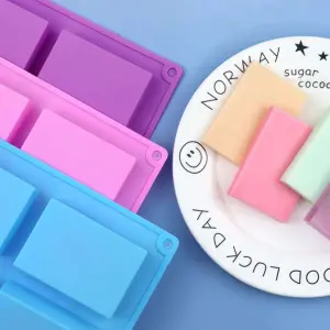 Silicone Rectangle Mould - 100 Grams