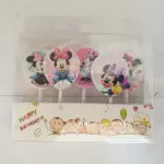 Mickey & Minnie Mouse Theme Cake Candle Style 2