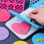 1pc Heart Shaped impression mat