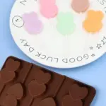 1pc Silicone Double heart chocolate candy mould