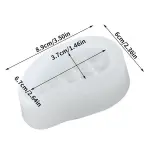 1pc exquisite mango shape silicone mould for soaps and candles
