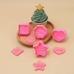 4pcs Cookie Cutter plunger set