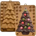 Large Christmas Tree silicone mould for chocolate resins etc