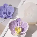 3D Orchid Silicone mould style 5