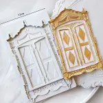 Large Vintage Door Silicone Fondant Mould