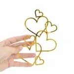 1 PCS Love Heart Cake Topper Valentine's Day Acrylic Heart Cake topper