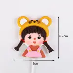 Cute Mouse Girl Soft Clay Cake Toys