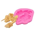 2 cavity cloud silicone mould