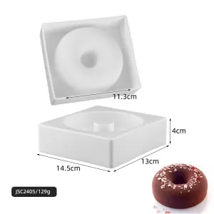 3D Round bunt shape Entremet Silicone mould
