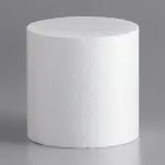 6" x 6" Foam Round Cake Dummy