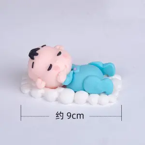 Sleeping Baby Boy Cake Toys