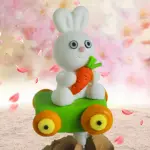 Cute Bunny on Cart Cake Toys