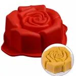 3D rose shape Entremet Silicone mould