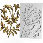 Large Lily flower silicone mould